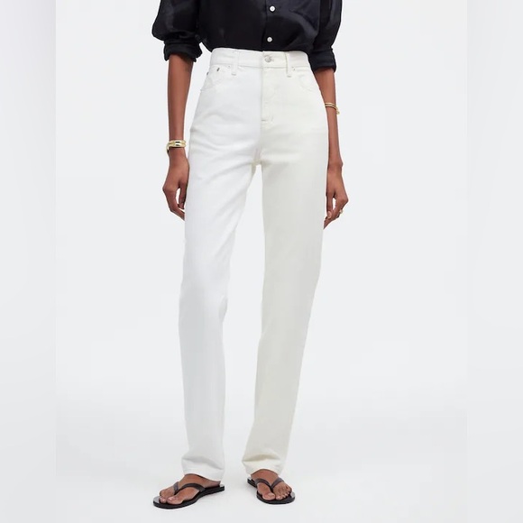 Madewell | The 90s Straight Jean | White | Size 27 - Picture 2 of 13